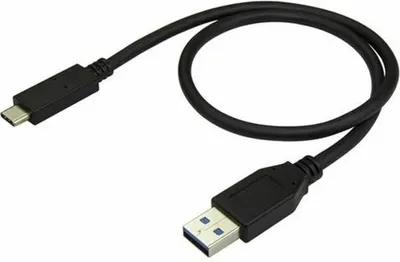 Image de Câble USB A vers USB-C Startech USB31AC50CM Noir