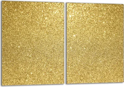 Produktbild von Glasschutzplatte für Herd 2x40x52 Gold