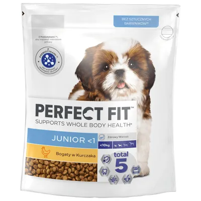 Produktbild von Perfect Fit Junior <1, Welpe, Huhn, 825 g