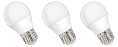 Produktbild von Spectrum E27 LED Lampe 6W 560lm 6000K Kaltweiß 230V 3 Stück