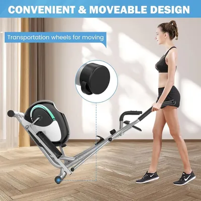 Imagen del producto de Crosstrainer - Entrenador elíptico - Equipo de fitness - Bicicleta estática - Entrenador elíptico