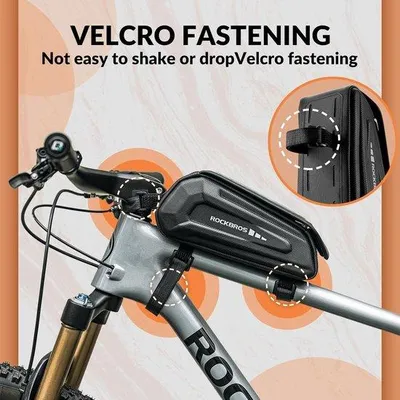 Productafbeelding van Famanu fietstas, waterdicht, geschikt voor smartphones tot 6,8 inch - geschikt voor mountainbikes, racefietsen en e-bikes