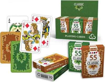 Zdjęcie produktu dla Karty do gry 55 listkow Classic K14905