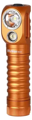 Image de Lampe frontale - HD20 - Rechargeable - Batterie 21700 - 2000 lumens - Double LED - USB-C - Orange