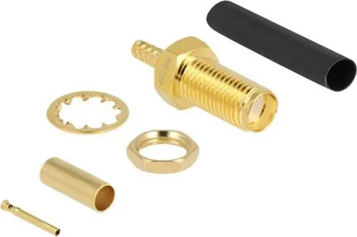 Immagine prodotto di DELOCK SMA Stecker zum Crimpen RG-174 / RG-316 m. Schrumpfsc