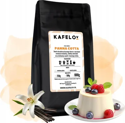 Produktbild von KAFELOV | Aromakaffee Panna Cotta - 250g - 100% Arabica - Cremig und süß - Frisch geröstet