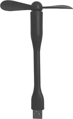 Produktbild von Mini-USB-Ventilator, ultraleise, sicher, abnehmbar, tragbar, ideal für Reisen, Camping und Angeln, Weiß