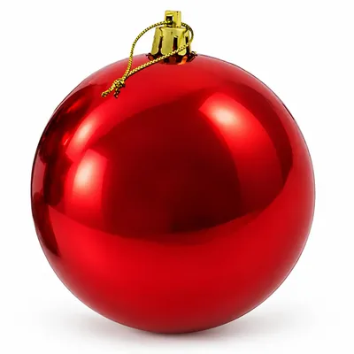 Produktbild von XXL Weihnachtskugeln aus Kunststoff Ø 30 cm wetterfest frostsicher Baumkugeln für draußen Baumschmuck outdoor, KI-generiertes Bild