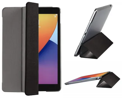 Produktbild von Puzdro na tablet skladacie priehľadné sivé pre Apple iPad 7/8/9 10,2"