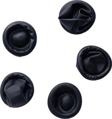 Image de chaarmant Protège-doigts noir, 5 pièces