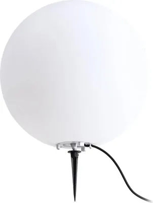 Produktbild von Lindby Kugelleuchte Valyra, Ø 50 cm, IP54, Erdspieß