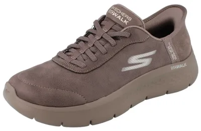Produktbild von SKECHERS Slip-ins Damen Schlupfsneaker braun Textil - Größe: 39