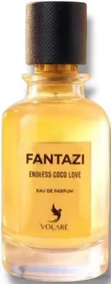 Produktbild von Volare Fantazi Endless Coco Love Eau de Parfum 100 ml Unisex – Frisch Fruchtiger Kokos Duft mit Bergamotte & Lemon Zest – Langanhaltendes Parfum