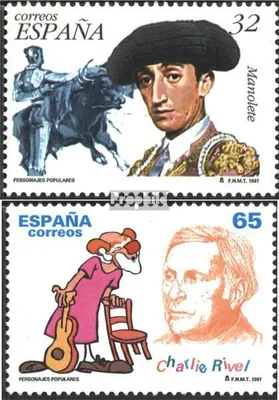 Produktbild von Briefmarken Spanien 1997 Mi 3331-3332 (kompl.Ausg.) postfrisch Persönlichkeiten