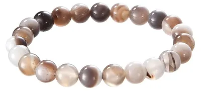 Produktbild von Mineralarmband aus braunem Achat 43056.3