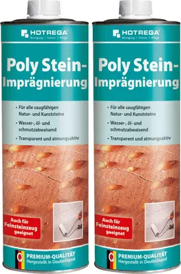 Produktbild von HOTREGA Poly Stein Imprägnierung Steinimprägnierung Imprägniermittel für Natur- & Kunststein