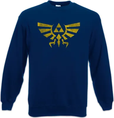 Produktbild von Urban Backwoods Triforce Vintage Logo, Sweatshirt, Farbe: Navy, Größe: M