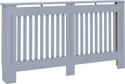 Obrázek produktu pro vidaXL Radiátorové obložení antracit 152x19x81,5 cm MDF