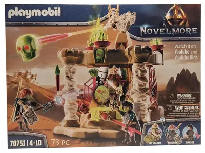 Produktbild von PLAYMOBIL Novelmore 70751 Sal'ahari Sands - Tempel der Skelettarmee