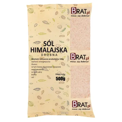 Obrázok produktu pre Himalájska soľ 500g Brat.pl
