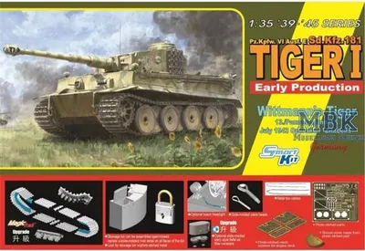 Immagine prodotto di DRAGON 6990 Tiger I early Wittmann's Tiger - Cittadella di Kursk