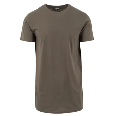 Produktbild von Urban Classics - SHAPED Long Tee oliv - S