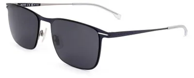 Produktbild von Hugo Boss BOSS 1246/S Matte blue ruthenium 56/19/150 Herren Sonnenbrillen