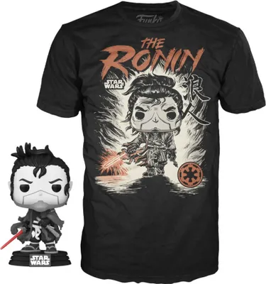 Obrázek produktu pro Tričko Star Wars - The Ronin + figurka Funko (velikost S)
