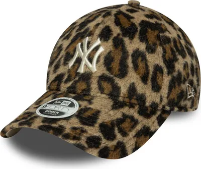 Produktbild von New Era Women MLB 9FORTY Cosy Animal Cap New York Yankees leopard