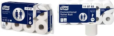 Produktbild von TORK Toilettenpapier, 3-lagig, weiß