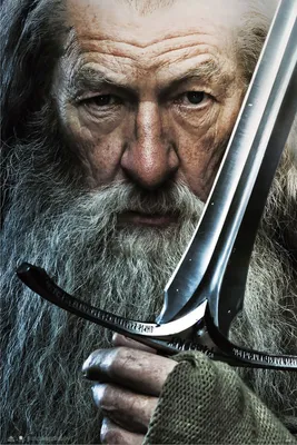 Produktbild von Poster Der Hobbit Gandalf Filmplakat lizenziert mit Echtheitssiegel 61x91,5 cm