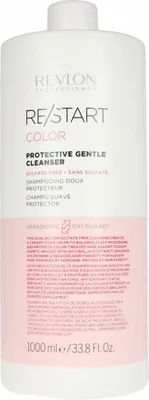Produktbild von REVLON PROFESSIONAL RESTART COLOR Farbschützendes Mizellen-Farbschutz-Shampoo, Sulfatfrei, farbschützendes Reinigungsmittel für coloriertes Haar, 1000ml