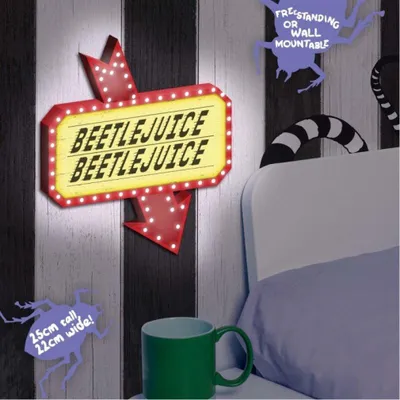 Produktbild von Beetlejuice Poster Lampe 22 x 25 cm