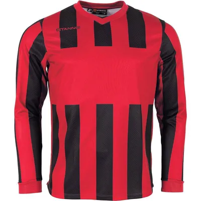 Produktbild von Stanno Aspire Trikot Langarm Kinder - Rot / Schwarz