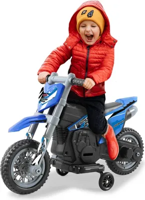 Immagine prodotto di Jamara Ride-on Motorrad Power Bike          6V blau       2+