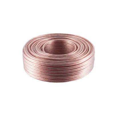 Zdjęcie produktu dla S/CONN maksymalna łączność Lautsprecherkabel 1,5mm² 48x0,20 CCA przezroczysty 10m (06-180711)