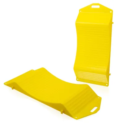 Produktbild von 1 Paar Bituxx Reifenschoner Reifenschutz Reifenunterlage Standplatten 2 Stk Gelb MS-17199