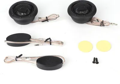 Immagine prodotto di Altoparlante audio, tweeter nero a cupola ad alta frequenza per sistemi autoradio