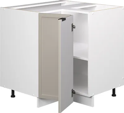 Imagen del producto de Armario de esquina Vicco Fame-Line GrisBeige 80.5 cm , ET Roble, Model 50427