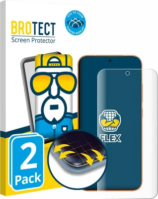 Produktbild von 2x BROTECT Fullscreen Schutzfolie für Honor Magic 8 Pro Lite Displayschutz Folie Fullcover Klar Transparent