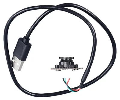 Obrázok produktu pre 2-megapixelový kamerový modul, uhol záberu 72 stupňov, bez skreslenia, manuálne zaostrovanie, USB kábel, určený pre notebook