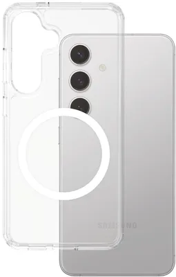 Produktbild von PanzerGlass CARE™ by ® Urban Combat Case Transparent m. Weiß Qi Compatible Samsung Galaxy S25+, Cover, Samsung, Samsung - Galaxy S25+, Transparent