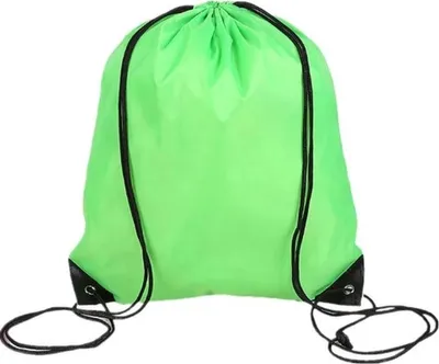 Imagen del producto de Go Go Gadget – Mochila deportiva – con cordón de ajuste – 12 litros – Verde