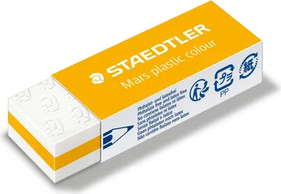 Immagine prodotto di Mars plastica Staedtler gomma grande a colori - Giallo