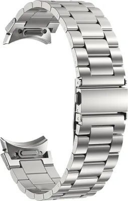 Obrázok produktu pre Puro Kovový remienok z nehrdzavejúcej ocele pre Samsung Galaxy Watch 4 / 4 Classic / 5 / 5 Pro / 6 / 6 Classic - strieborný