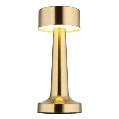 Produktbild von LED Tischleuchte, messing, Touchdimmer, Akku, H 21 cm