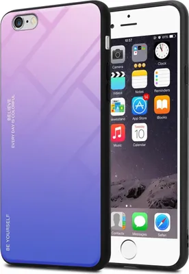 Produktbild von Cadorabo Hülle für Apple iPhone 6 / 6S Schutz Hülle in Schwarz Handyhülle TPU Etui Cover Case Tempered Glas
