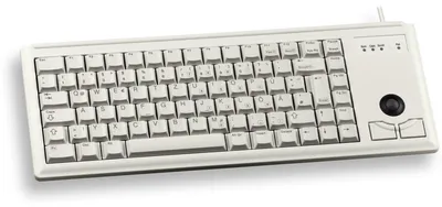 Zdjęcie produktu dla CHERRY G84-4400, Pełnowymiarowy (100%), Przewodowa, PS/2, QWERTY, Szary
