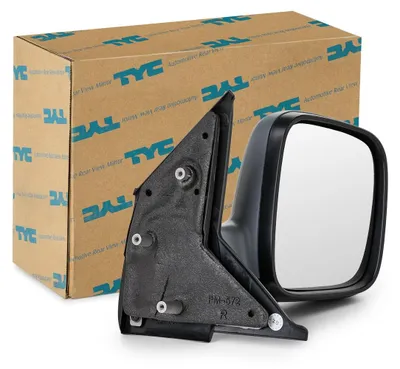 Produktbild von TYC 337-0313 Außenspiegel Seitenspiegel Rechts für VW Transporter V Bus (7HB, 7HJ, 7EB, 7EJ, 7EF, 7EG, 7HF, 7EC) Konvex Grundiert