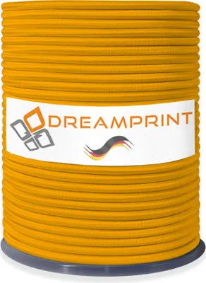 Produktbild von Dreamprint Expanderseil 100m Gelb 6mm Ø – Gummiseil, Planenseil